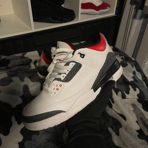 Jordan 3 Retro SE Fire Red Denim (2020)